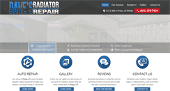 Desktop Screenshot of davesradiatorrepair.com